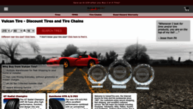 What Vulcantire.com website looked like in 2023 (1 year ago)