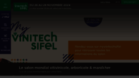 What Vinitech-sifel.com website looked like in 2023 (1 year ago)