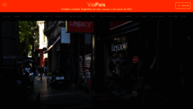 What Viapais.com.ar website looked like in 2023 (1 year ago)