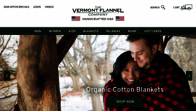 What Vermontflannel.com website looked like in 2023 (1 year ago)