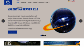 What Valentina-db.com website looked like in 2023 (1 year ago)