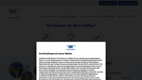 What Vkb.de website looked like in 2023 (1 year ago)