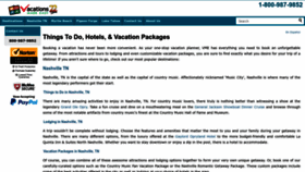 What Vacationsmadeeasy.com website looked like in 2023 (2 years ago)