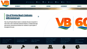 What Vbgov.com website looked like in 2023 (1 year ago)