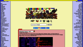 What Vgmuseum.com website looked like in 2023 (1 year ago)