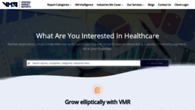 What Verifiedmarketreports.com website looked like in 2023 (1 year ago)