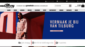 What Vantilburgonline.nl website looked like in 2023 (1 year ago)