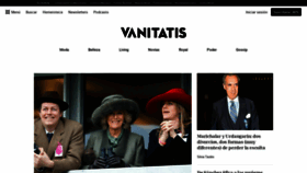 What Vanitatis.com website looked like in 2023 (1 year ago)