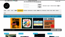 What Vinyltap.co.uk website looked like in 2023 (1 year ago)