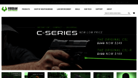 What Viridianweapontech.com website looked like in 2023 (1 year ago)