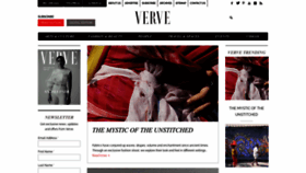What Vervemagazine.in website looked like in 2023 (1 year ago)