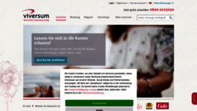 What Viversum.de website looked like in 2023 (2 years ago)