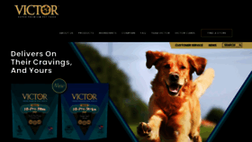 What Victorpetfood.com website looked like in 2023 (1 year ago)
