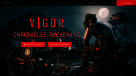 What Vigorgame.com website looked like in 2023 (1 year ago)