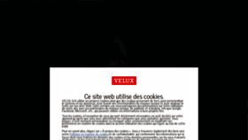 What Velux.fr website looked like in 2023 (1 year ago)