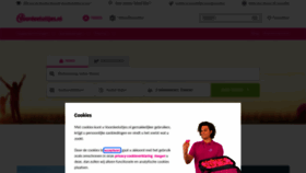 What Voordeeluitjes.nl website looked like in 2023 (1 year ago)