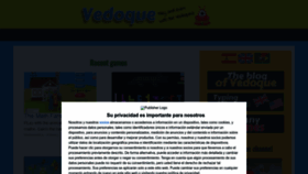 What Vedoque.com website looked like in 2023 (1 year ago)