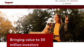 What Vanguardinvestor.co.uk website looked like in 2023 (1 year ago)
