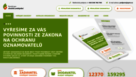 What Vhodne-uverejneni.cz website looked like in 2023 (3 years ago)