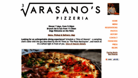 What Varasanos.com website looked like in 2023 (1 year ago)