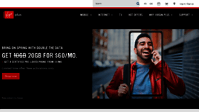 What Virginmobile.ca website looked like in 2023 (1 year ago)
