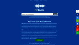 What Vww.mp3juices.icu website looked like in 2023 (1 year ago)