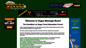 What Vegasmessageboard.com website looked like in 2023 (1 year ago)