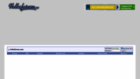 What Volksforum.com website looked like in 2023 (1 year ago)