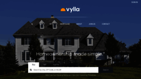 What Vyllahome.com website looked like in 2023 (1 year ago)