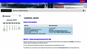 What Vlu.gmi.edu.my website looked like in 2023 (1 year ago)