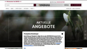 What Vinorama.at website looked like in 2023 (1 year ago)