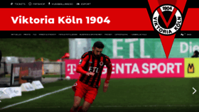 What Viktoria1904.de website looked like in 2023 (1 year ago)