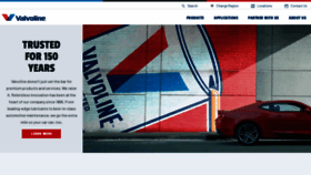 What Valvolineeurope.com website looked like in 2023 (1 year ago)