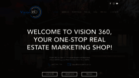 What Vision360tours.ca website looked like in 2023 (1 year ago)