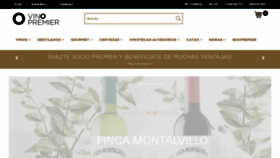 What Vinopremier.com website looked like in 2023 (1 year ago)