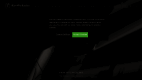 What Vannicholas.com website looked like in 2023 (1 year ago)