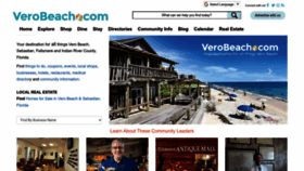 What Verobeach.com website looked like in 2023 (1 year ago)