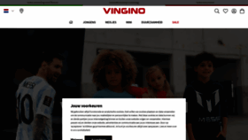 What Vingino.com website looked like in 2023 (1 year ago)