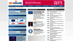 What Vet-magazin.com website looked like in 2023 (1 year ago)