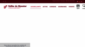 What Vallee-munster.eu website looked like in 2023 (1 year ago)