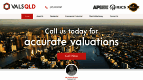 What Valsqld.com.au website looked like in 2023 (1 year ago)
