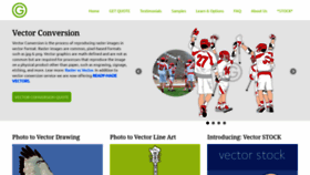 What Vector-conversions.com website looked like in 2023 (1 year ago)