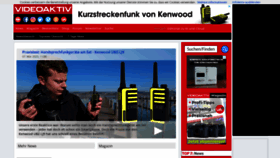 What Videoaktiv.de website looked like in 2023 (1 year ago)