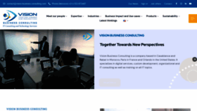 What Vision-business-consulting.com website looked like in 2023 (1 year ago)