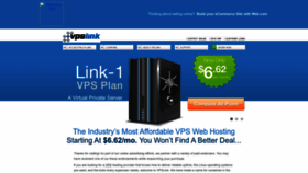 What Vpslink.com website looked like in 2023 (1 year ago)
