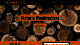 What Victoriawoodworkers.com website looked like in 2023 (1 year ago)
