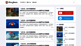 What V2rayshare.com website looked like in 2023 (2 years ago)