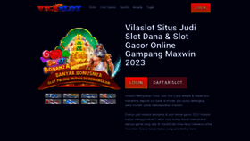 What Vilaslot.com website looked like in 2023 (1 year ago)
