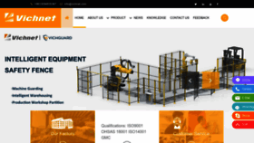 What Vichnet.net website looked like in 2023 (2 years ago)