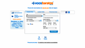 What Voosbaratos.pt website looked like in 2023 (1 year ago)